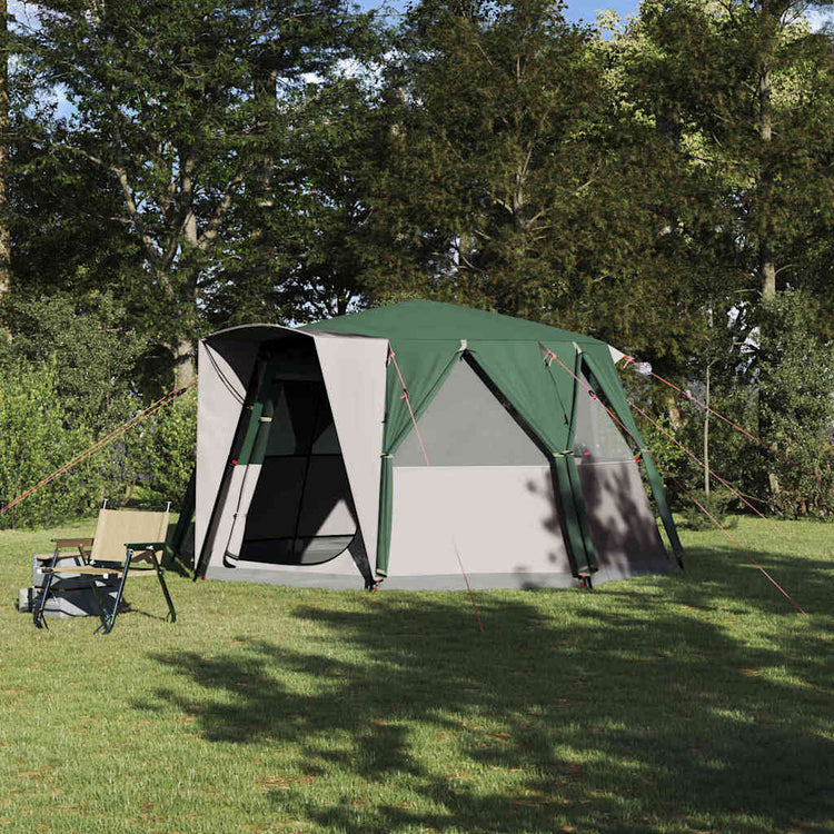 Tente maison Vidaxx avec toit avec rangement vert 425 x 396 x 222 cm