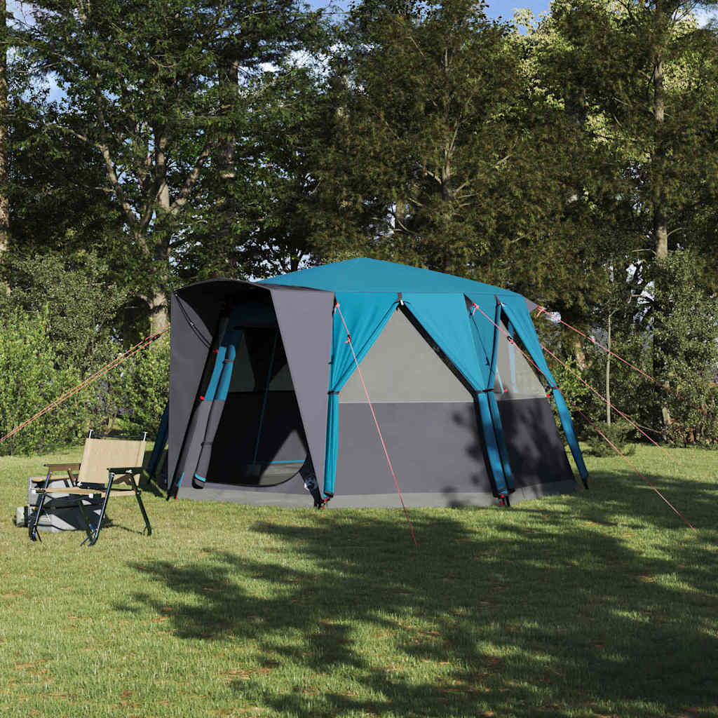 Tente maison Vidaxx avec toit avec rangement bleu 425 x 396 x 222 cm