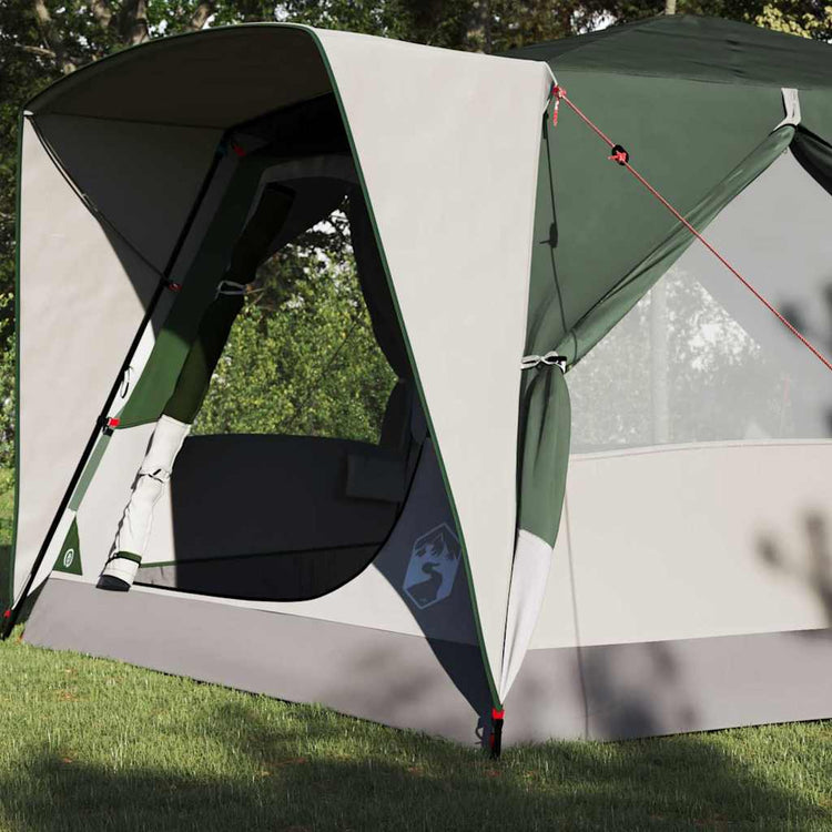Tente maison Vidaxx avec toit avec rangement vert 400 x 350 x 212 cm