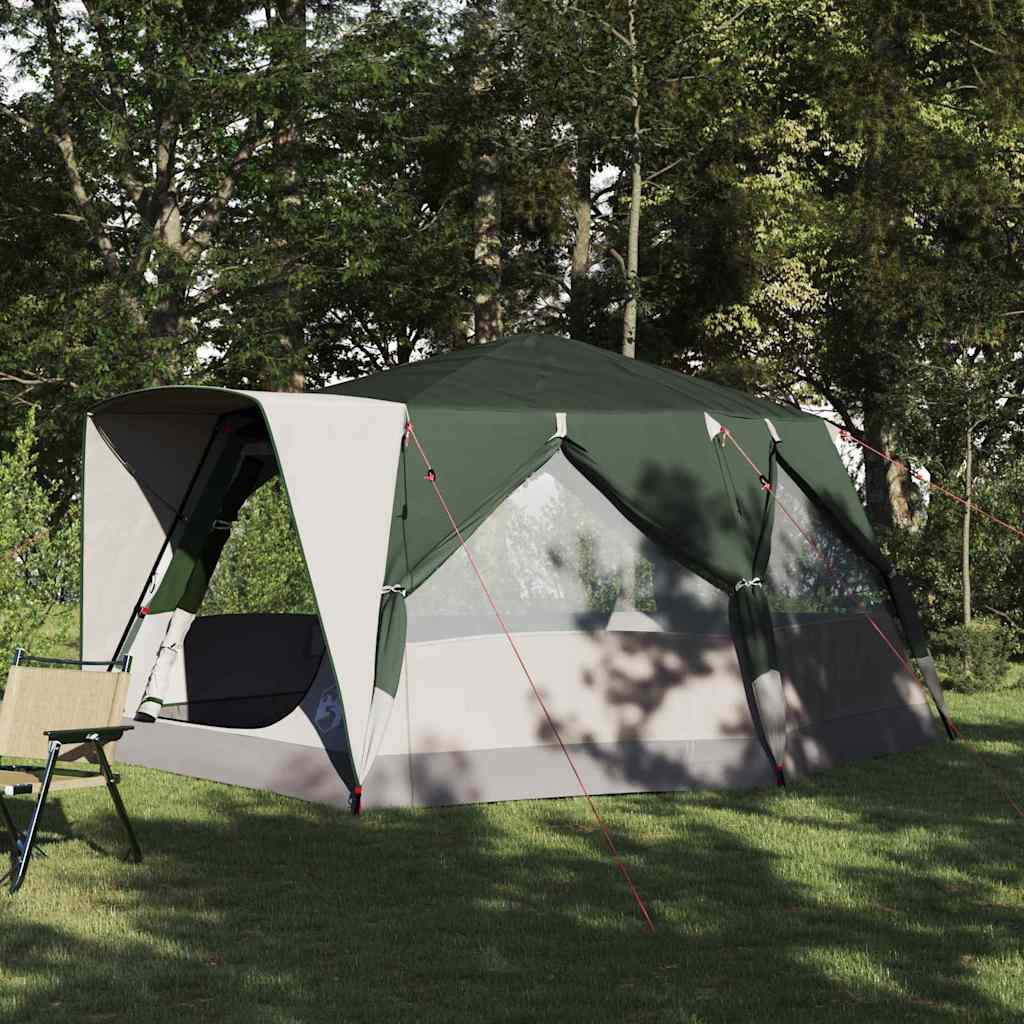 Tente maison Vidaxx avec toit avec rangement vert 400 x 350 x 212 cm