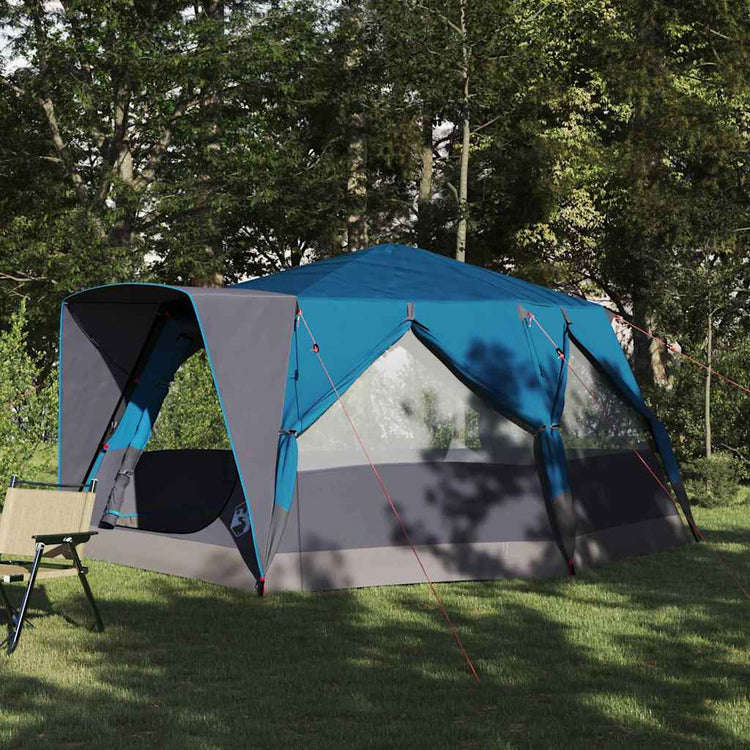 Tente maison Vidaxx avec toit avec rangement bleu 400 x 350 x 212 cm