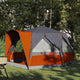 Tente maison Vidaxx avec toit gris et orange 333 x 317 x 194 cm