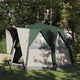 Tente maison Vidaxx avec toit avec rangements vert et blanc 320 x 320 x 203 cm