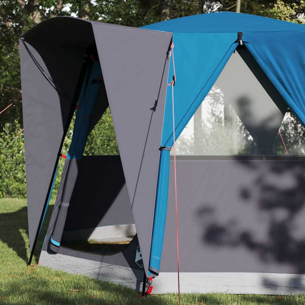 Tente maison Vidaxx avec toit bleu et gris 320 x 320 x 203 cm