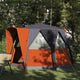 Tente maison Vidaxx avec toit gris et orange 320 x 320 x 203 cm