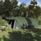 Tente tunnel Vidaxx avec toit avec rangements vert et blanc 740 x 370 x 220 cm