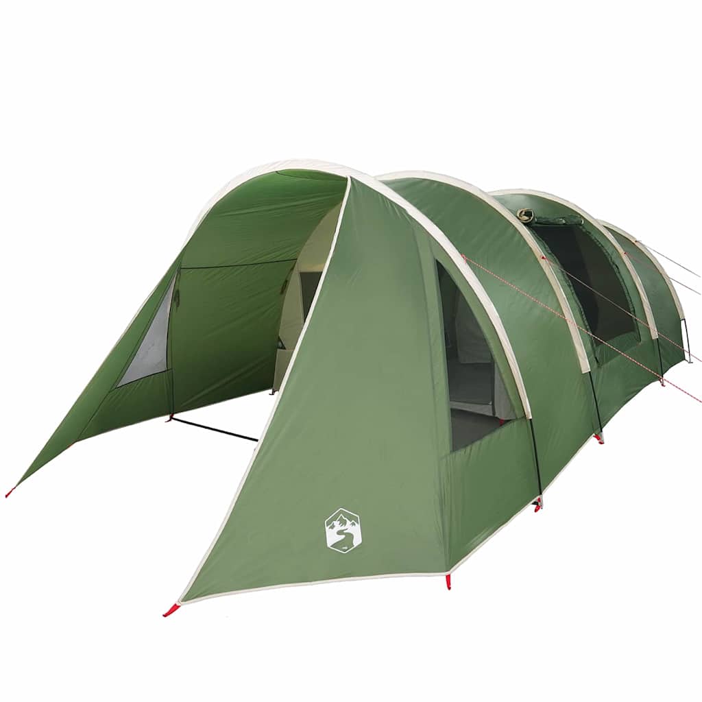 Tente tunnel Vidaxx avec toit avec rangement vert et blanc 778 x 356 x 210 cm