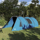 Tente tunnel Vidaxx avec toit avec rangement bleu et gris 778 x 356 x 210 cm