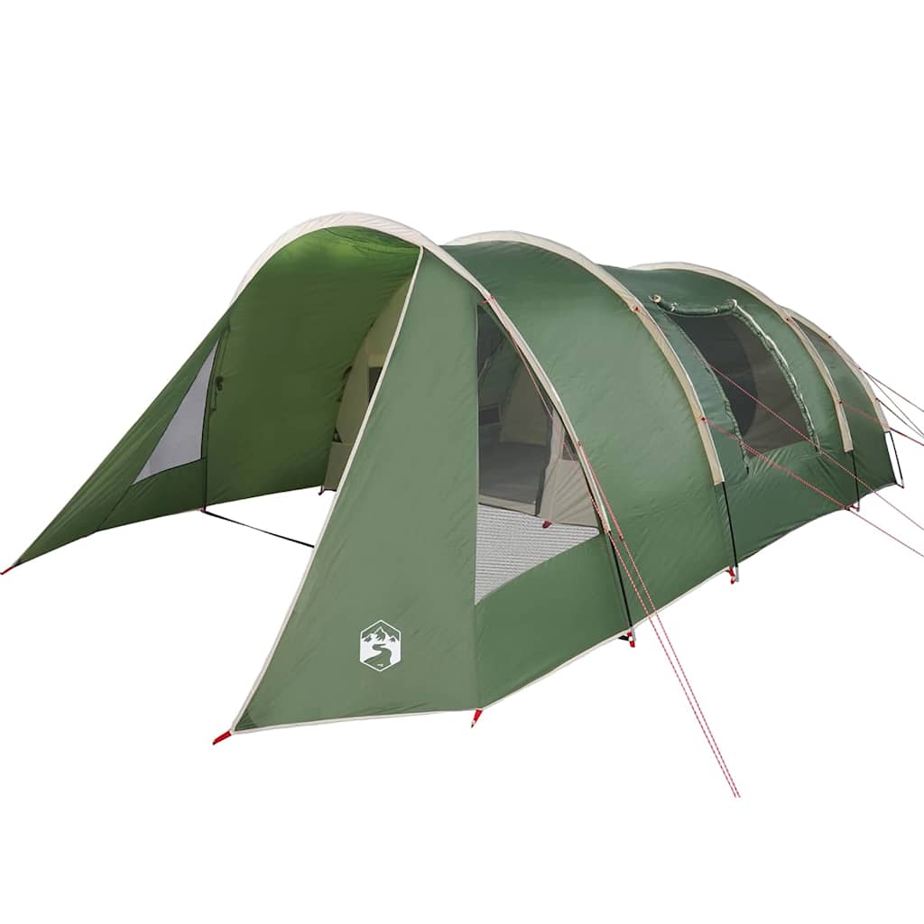Tente tunnel Vidaxx avec toit avec rangement vert et blanc 778 x 356 x 210 cm