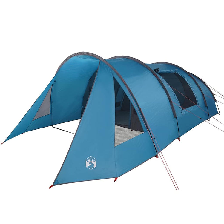 Tente tunnel Vidaxx avec toit avec rangement bleu et gris 778 x 356 x 210 cm