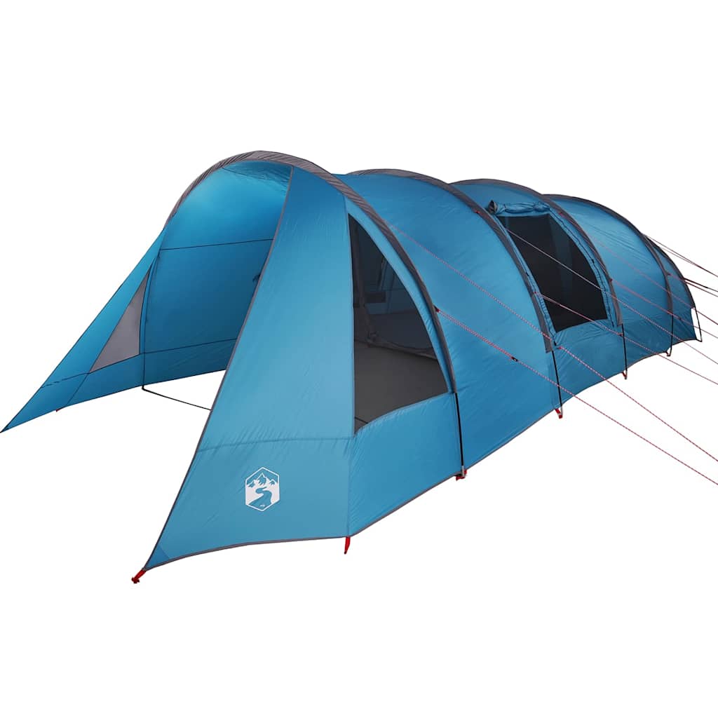 Tente tunnel Vidaxx avec toit avec rangement bleu et gris 778 x 356 x 210 cm