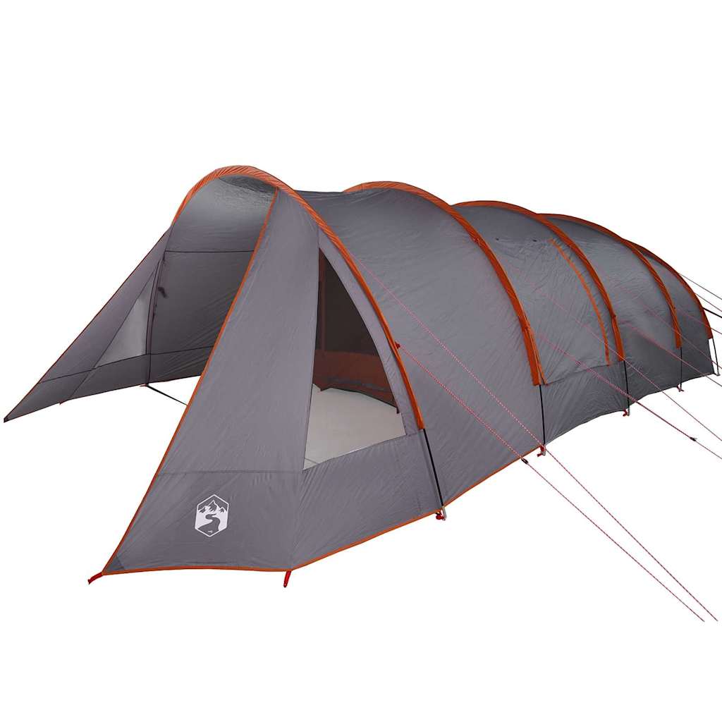 Tente tunnel Vidaxx avec toit gris et orange 778 x 356 x 210 cm