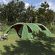 Tente tunnel Vidaxx avec toit avec rangement vert et blanc 700 x 590 x 215 cm
