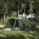Tente tunnel Vidaxx avec toit avec rangement vert et blanc 328 x 228 x 115 cm