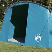 Tente tunnel Vidaxx avec toit avec rangement bleu et gris 318 x 275 x 140 cm - afbeelding 3