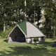 Tente tipi Vidaxl avec toit avec rangements vert et blanc 490 x 410 x 210 cm