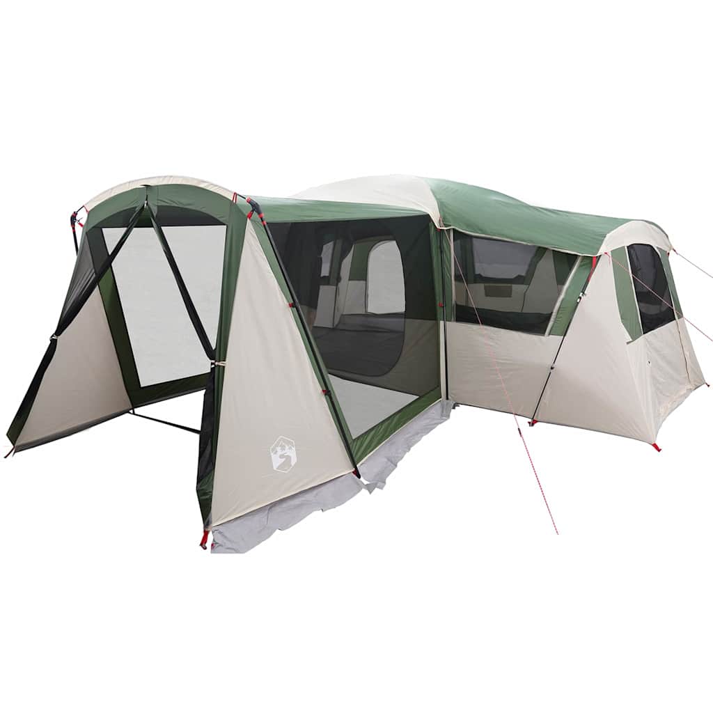 Tente familiale Vidaxx avec toit avec rangements vert et blanc 745 x 700 x 217 cm