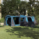 Tente familiale Vidaxx avec toit avec rangements bleu et gris 745 x 700 x 217 cm