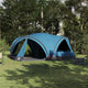 Tente familiale Vidaxx avec toit avec rangements bleu et gris 460 x 430 x 214 cm