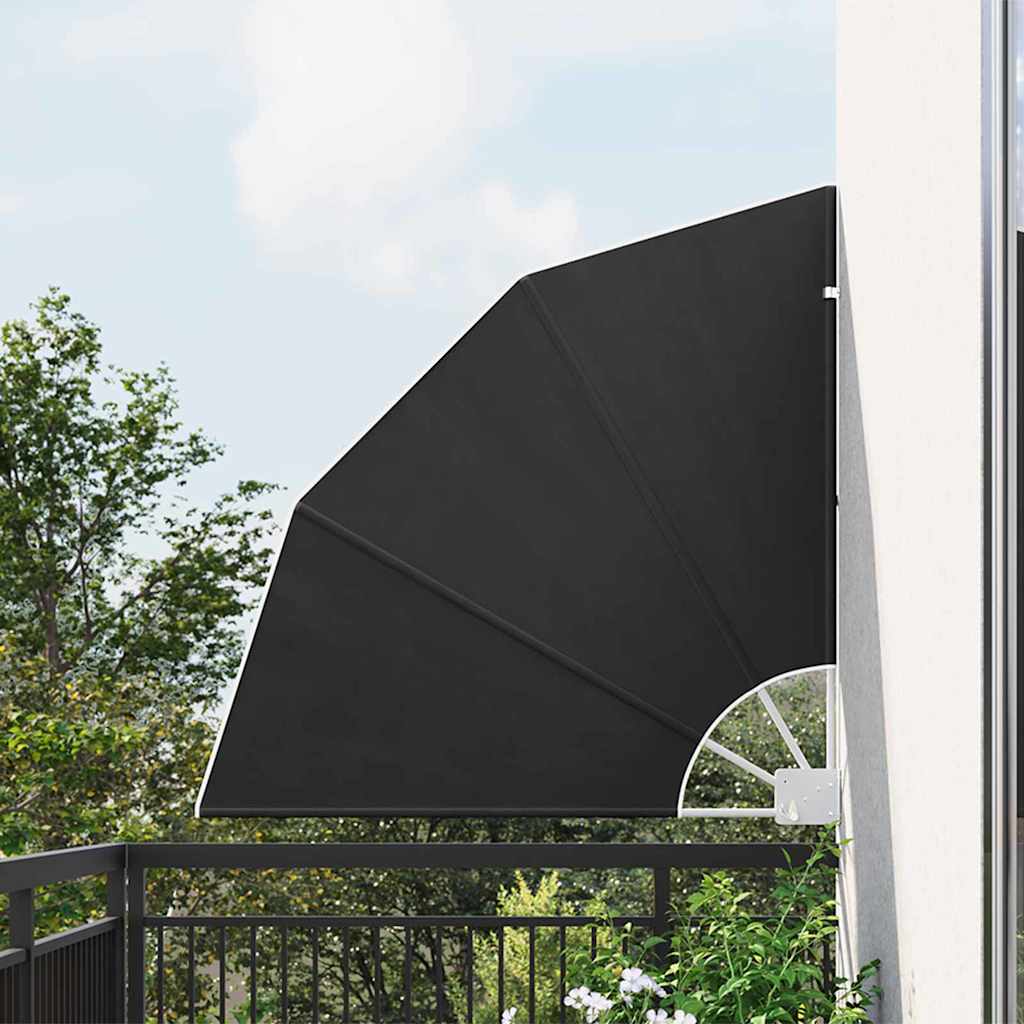 Vidaxxl brise-vue pour balcon anthracite 115 x 115 cm polyester