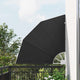 Vidaxxl brise-vue pour balcon anthracite 115 x 115 cm polyester