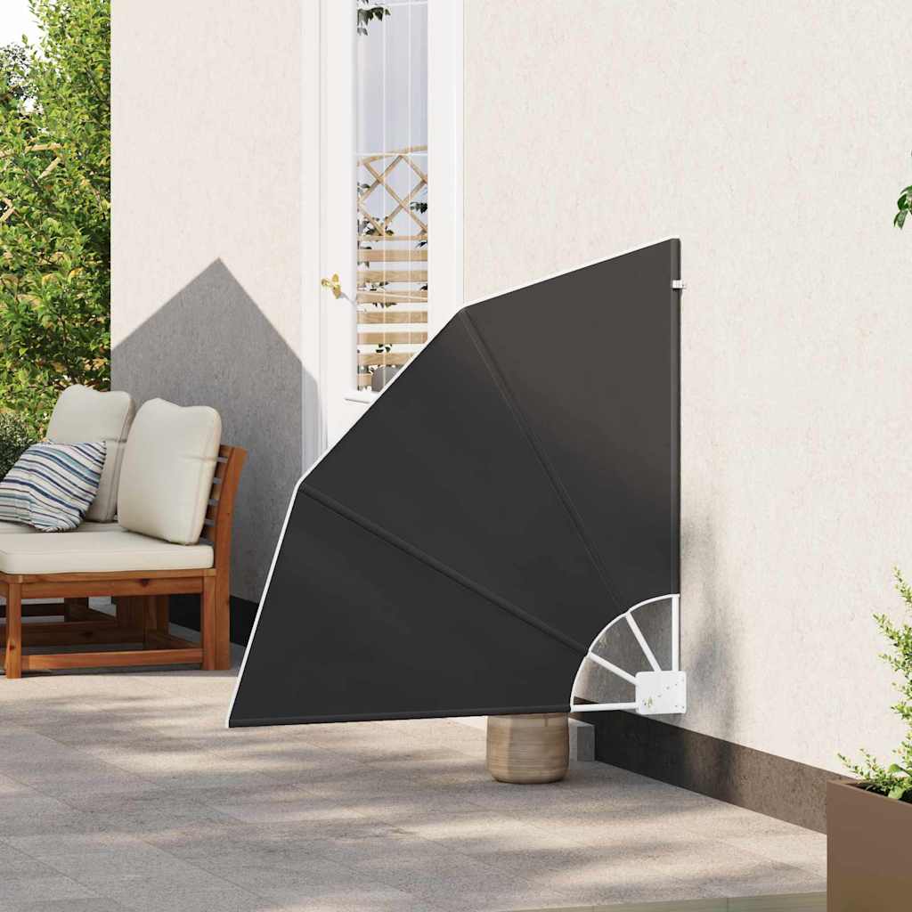 Vidaxxl brise-vue pour balcon anthracite 115 x 115 cm polyester
