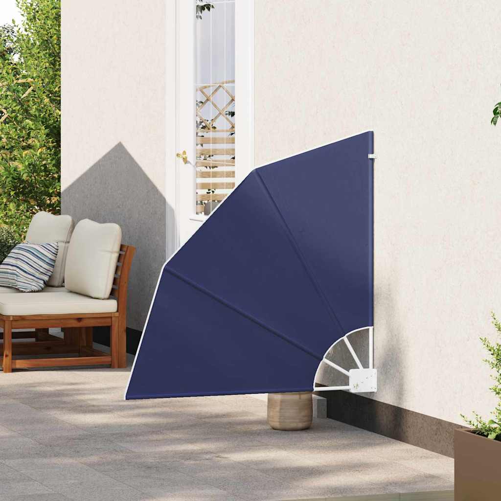 VidaXL brise-vue pour balcon bleu marine 115 x 115 cm polyester