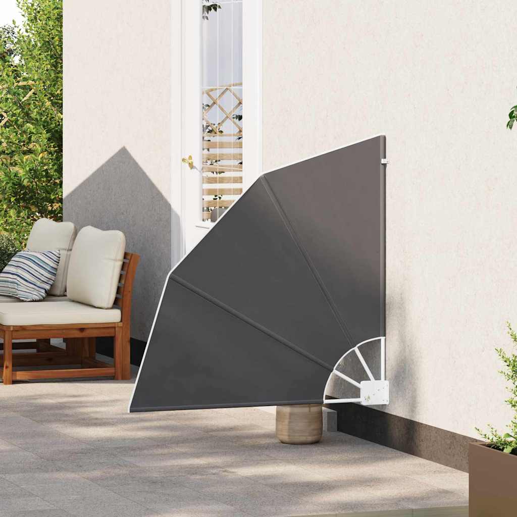 Vidaxxl brise-vue pour balcon noir 115 x 115 cm polyester