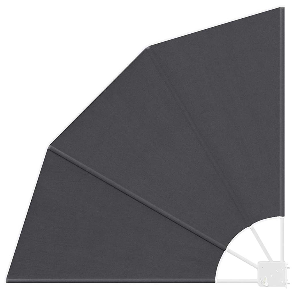 Vidaxxl brise-vue pour balcon noir 115 x 115 cm polyester