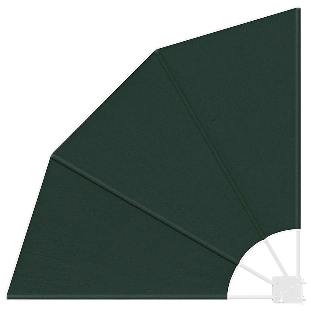 Vidaxxl brise-vue pour balcon vert foncé 115 x 115 cm polyester