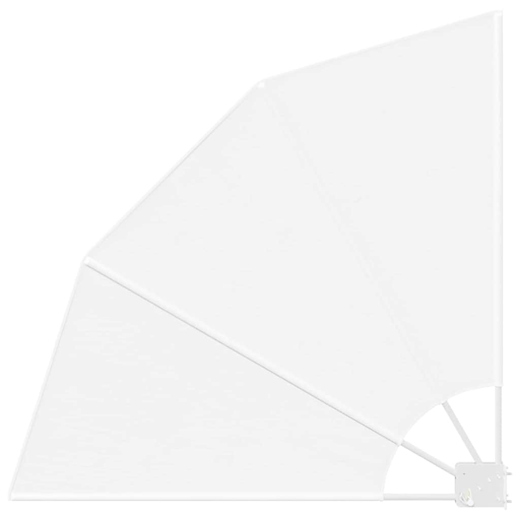Vidaxxl brise-vue pour balcon blanc 115 x 115 cm polyester