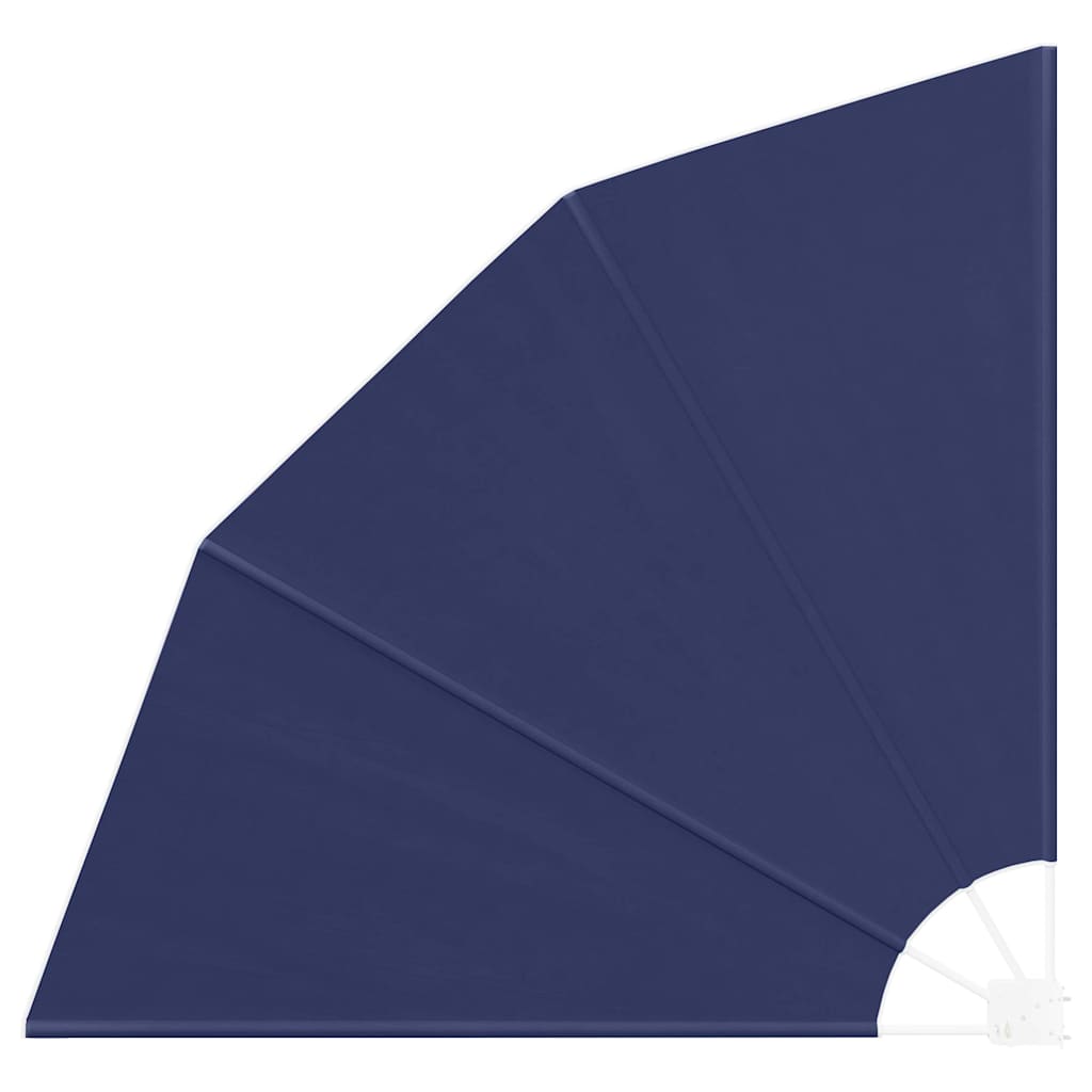 Vidaxxl brise-vue pour balcon bleu marine 160 x 160 cm polyester