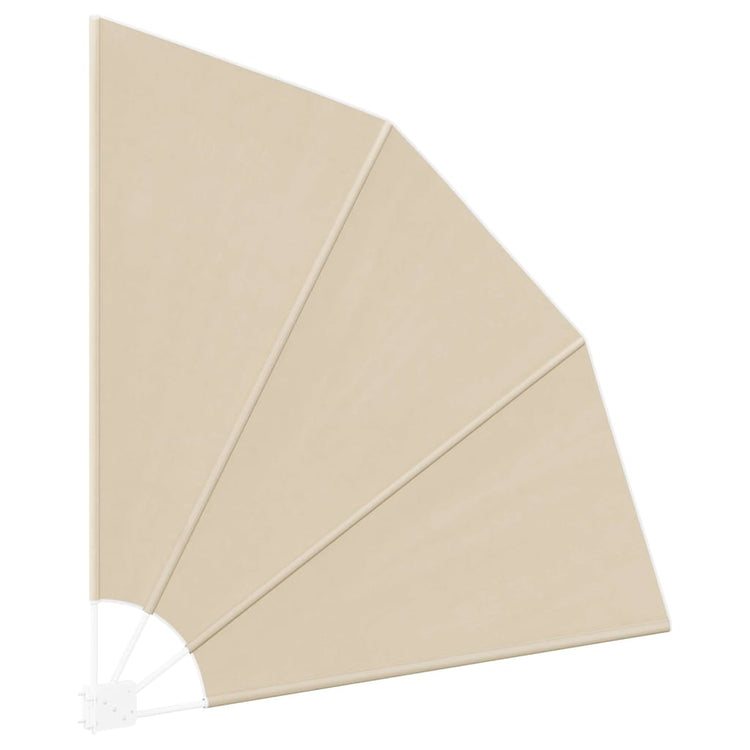 Vidaxxl brise-vue pour balcon beige 160 x 160 cm polyester