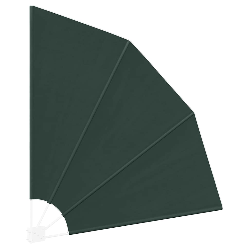VidaXL brise-vue pour balcon vert foncé 160 x 160 cm polyester