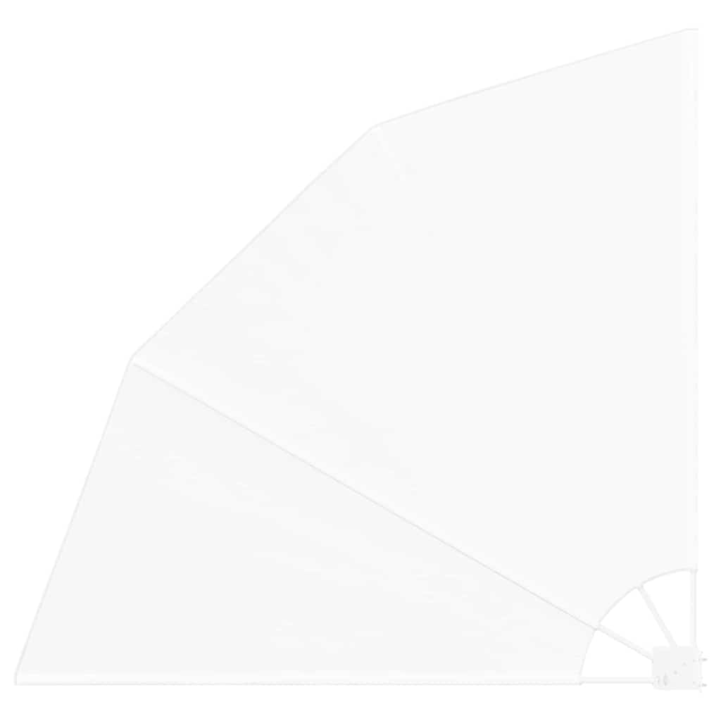 VidaXL brise-vue pour balcon blanc 160 x 160 cm polyester