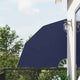 VidaXL brise-vue pour balcon bleu marine 140 x 140 cm polyester