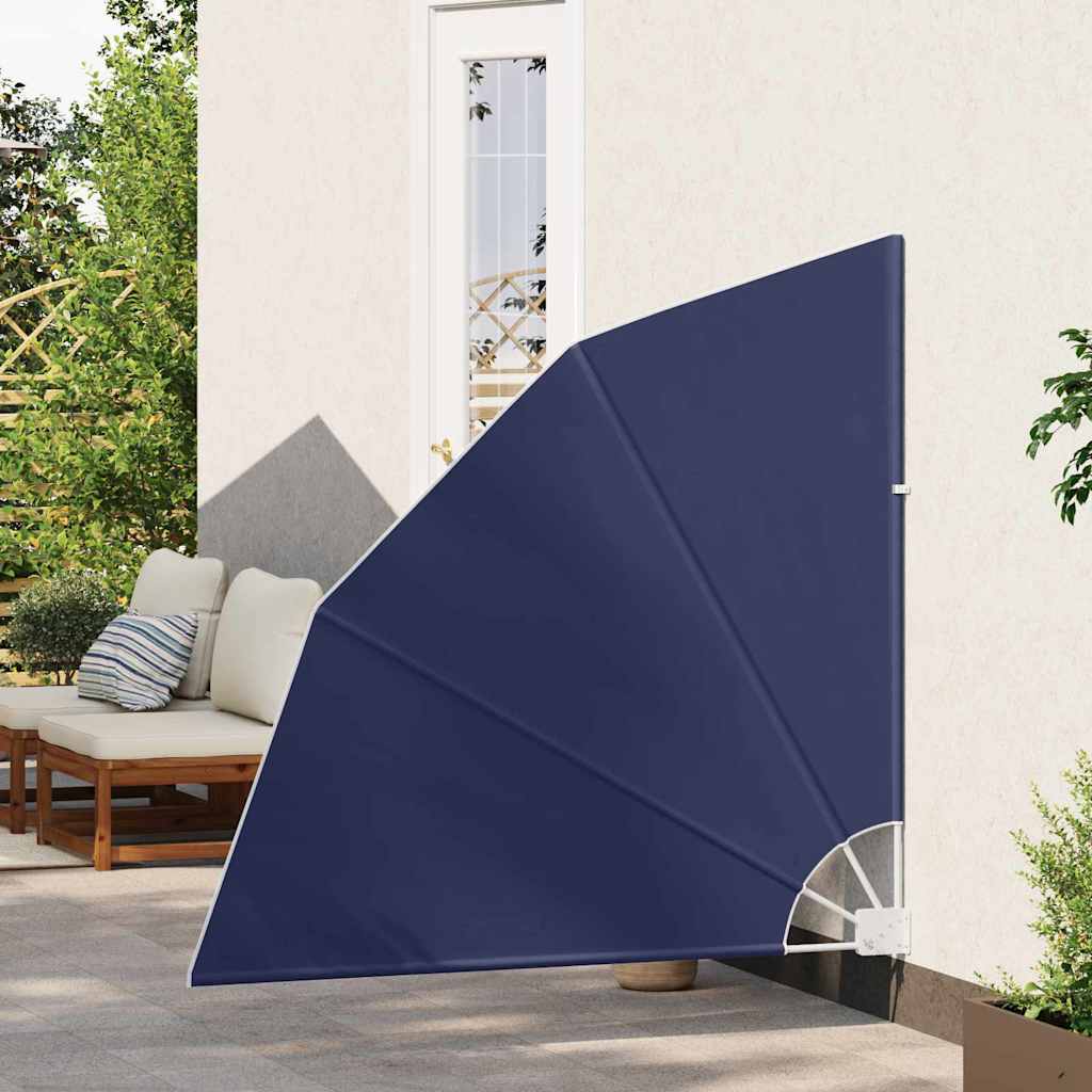 VidaXL brise-vue pour balcon bleu marine 140 x 140 cm polyester