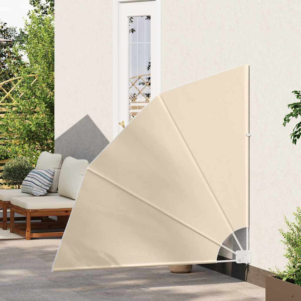 Vidaxxl brise-vue pour balcon beige 140 x 140 cm polyester