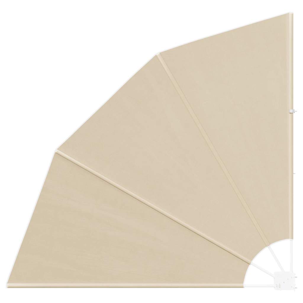 Vidaxxl brise-vue pour balcon beige 140 x 140 cm polyester