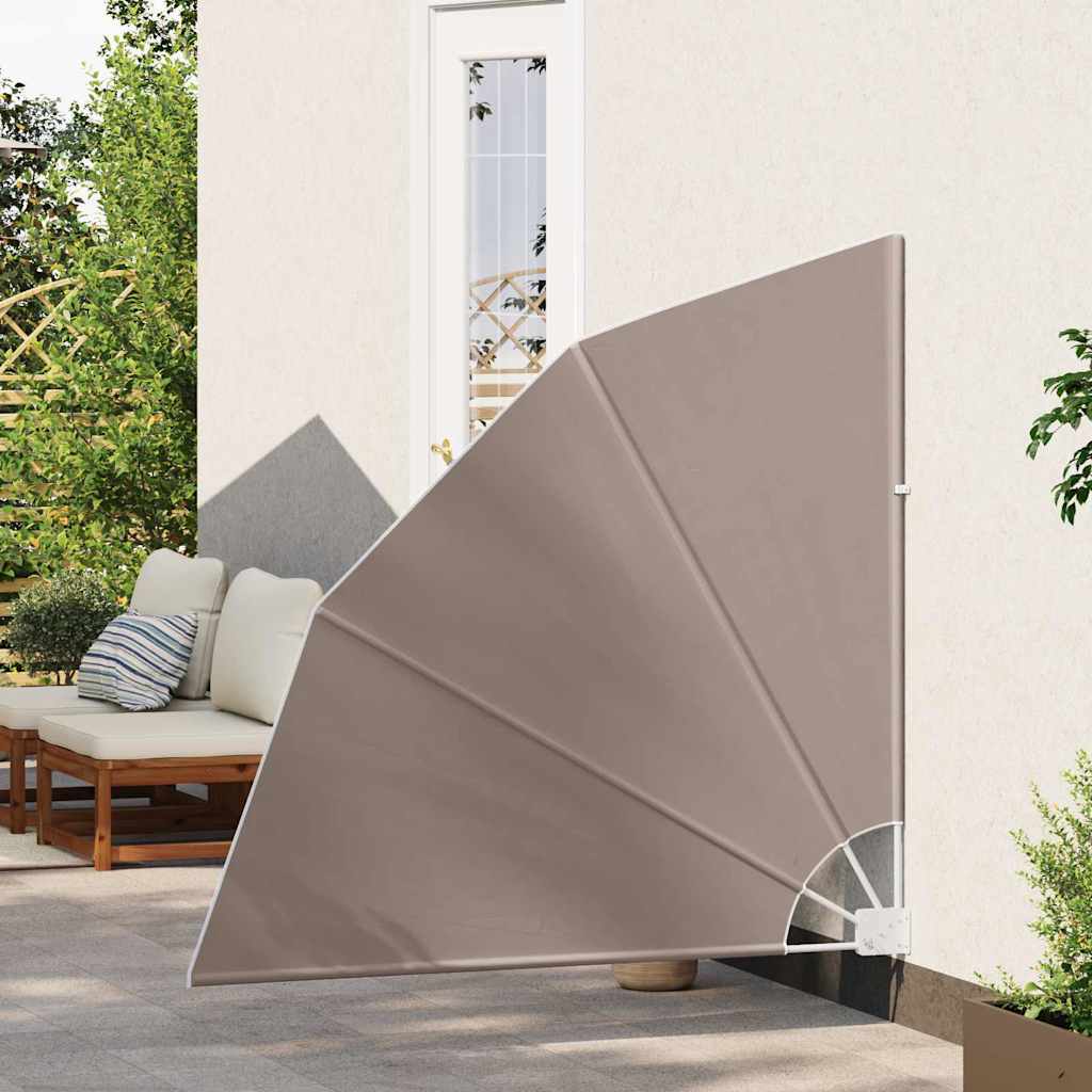 VidaXL brise-vue pour balcon taupe 140 x 140 cm polyester