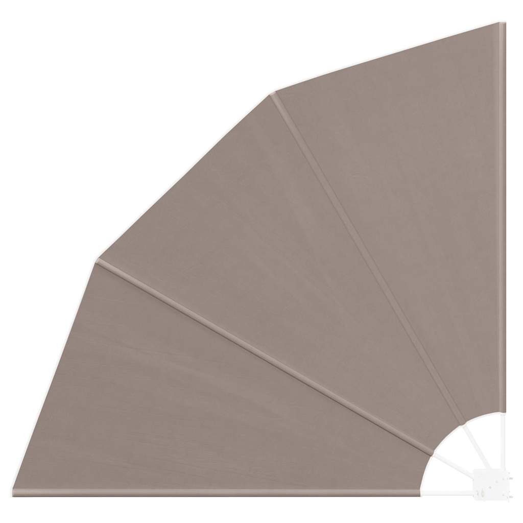VidaXL brise-vue pour balcon taupe 140 x 140 cm polyester