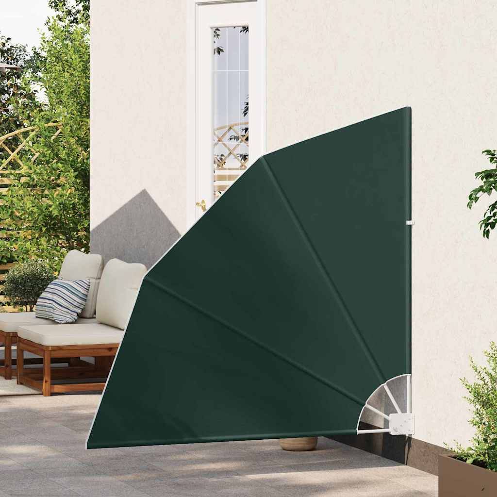 Vidaxxl brise-vue pour balcon vert foncé 140 x 140 cm polyester