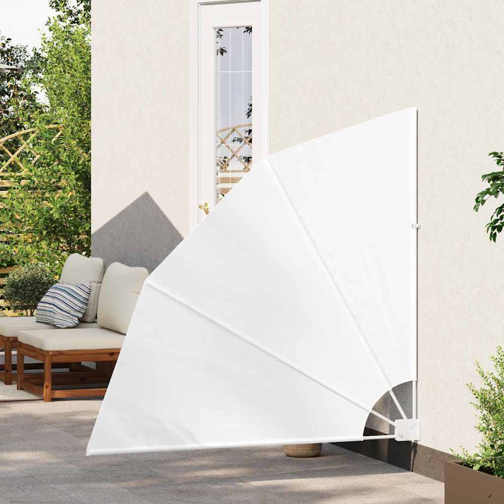 VidaXL brise-vue pour balcon blanc 140 x 140 cm polyester