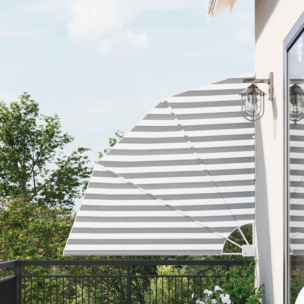 Vidaxxl brise-vue pour balcon anthracite et blanc 140 x 140 cm polyester