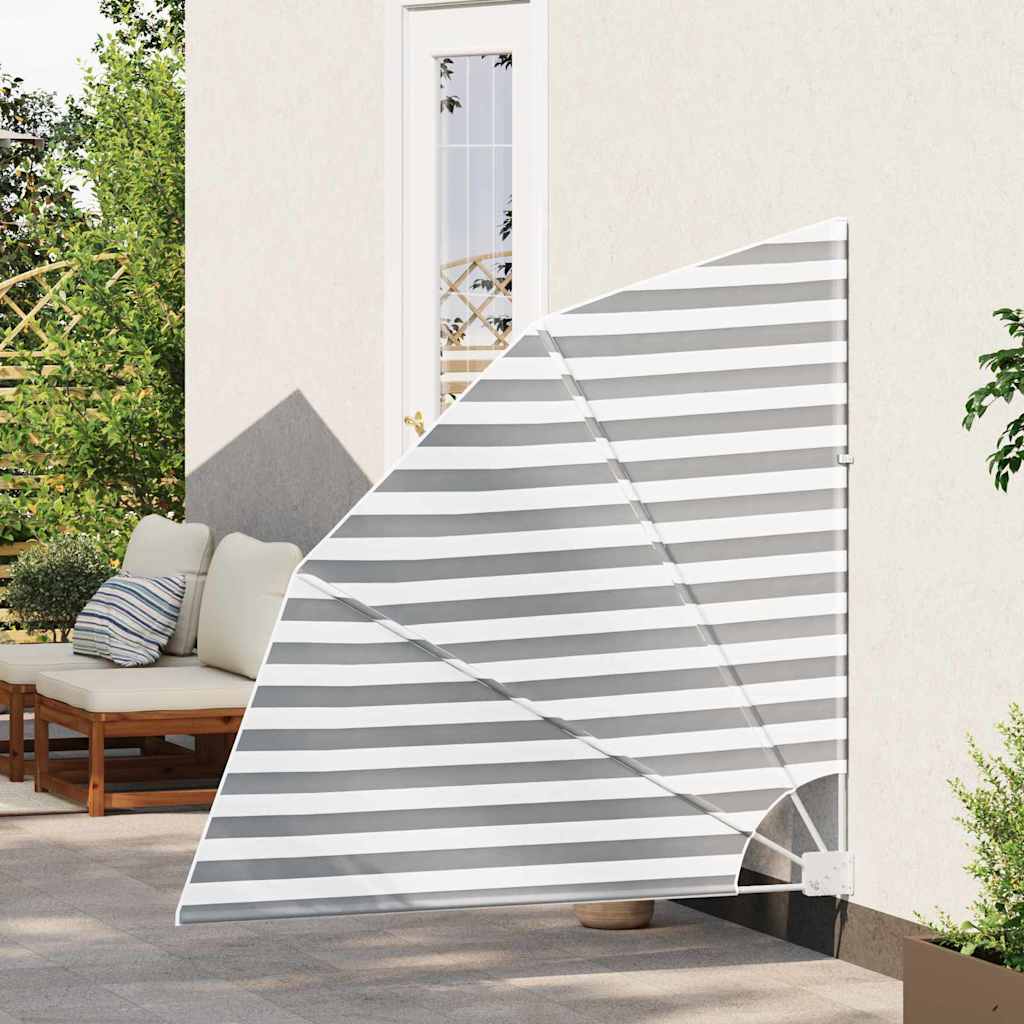 Vidaxxl brise-vue pour balcon anthracite et blanc 140 x 140 cm polyester