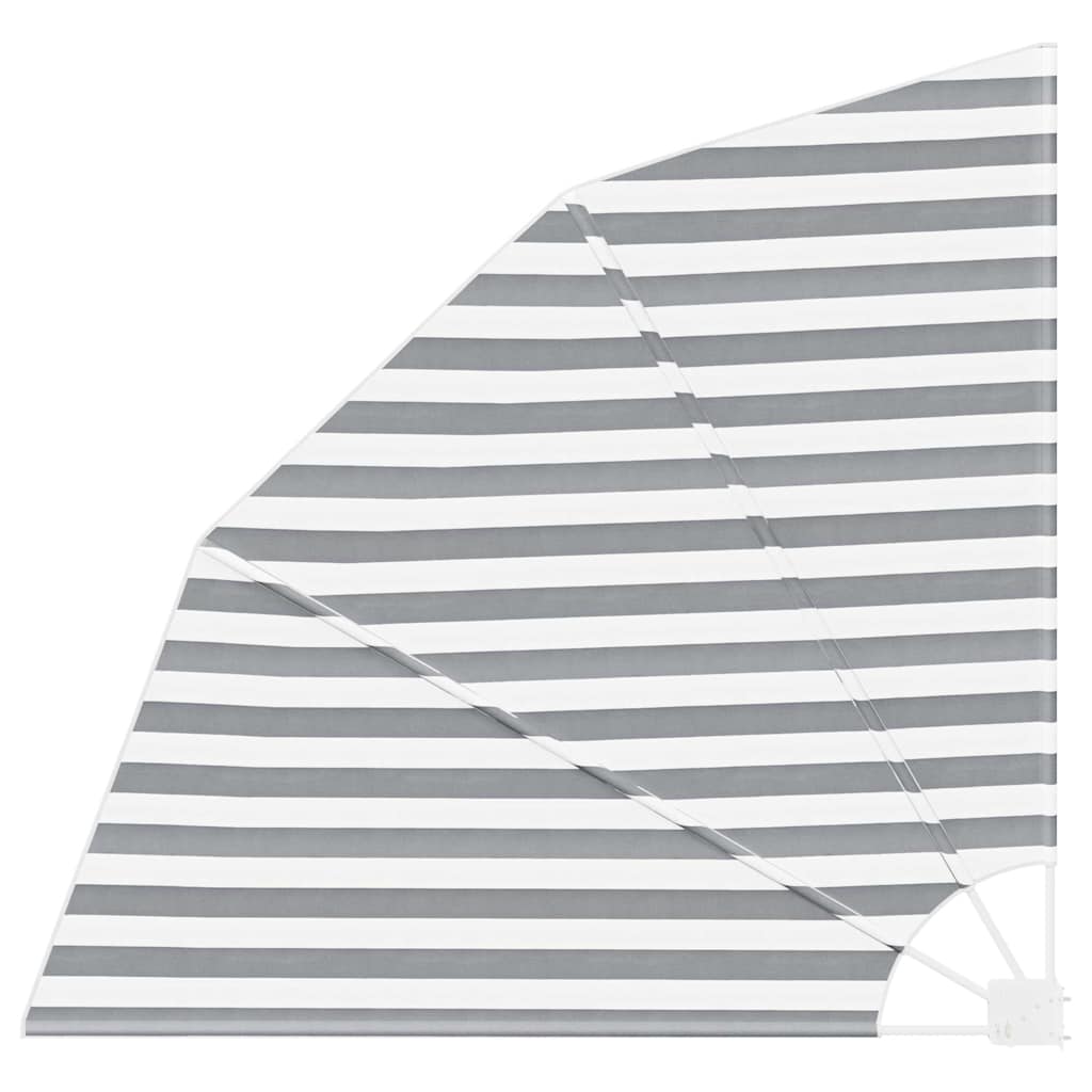 Vidaxxl brise-vue pour balcon anthracite et blanc 140 x 140 cm polyester