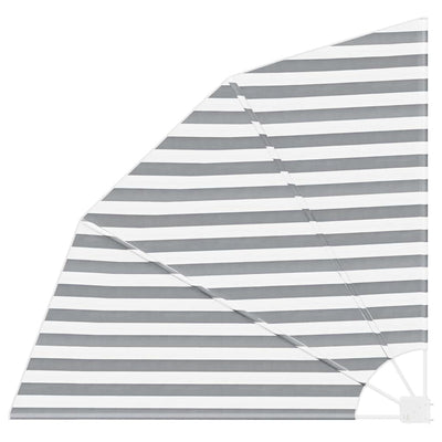 Vidaxxl brise-vue pour balcon anthracite et blanc 140 x 140 cm polyester