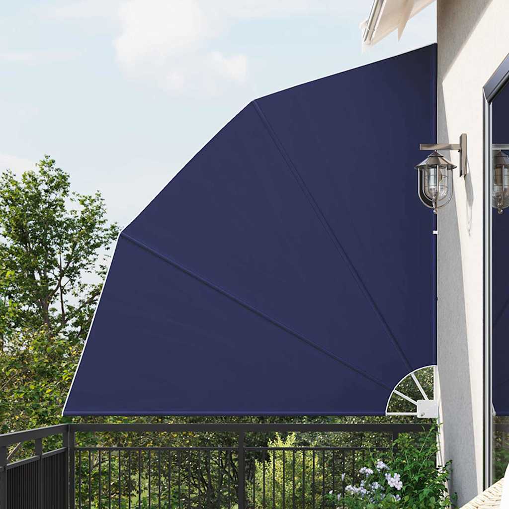 VidaXL brise-vue pour balcon bleu marine 210 x 210 cm polyester