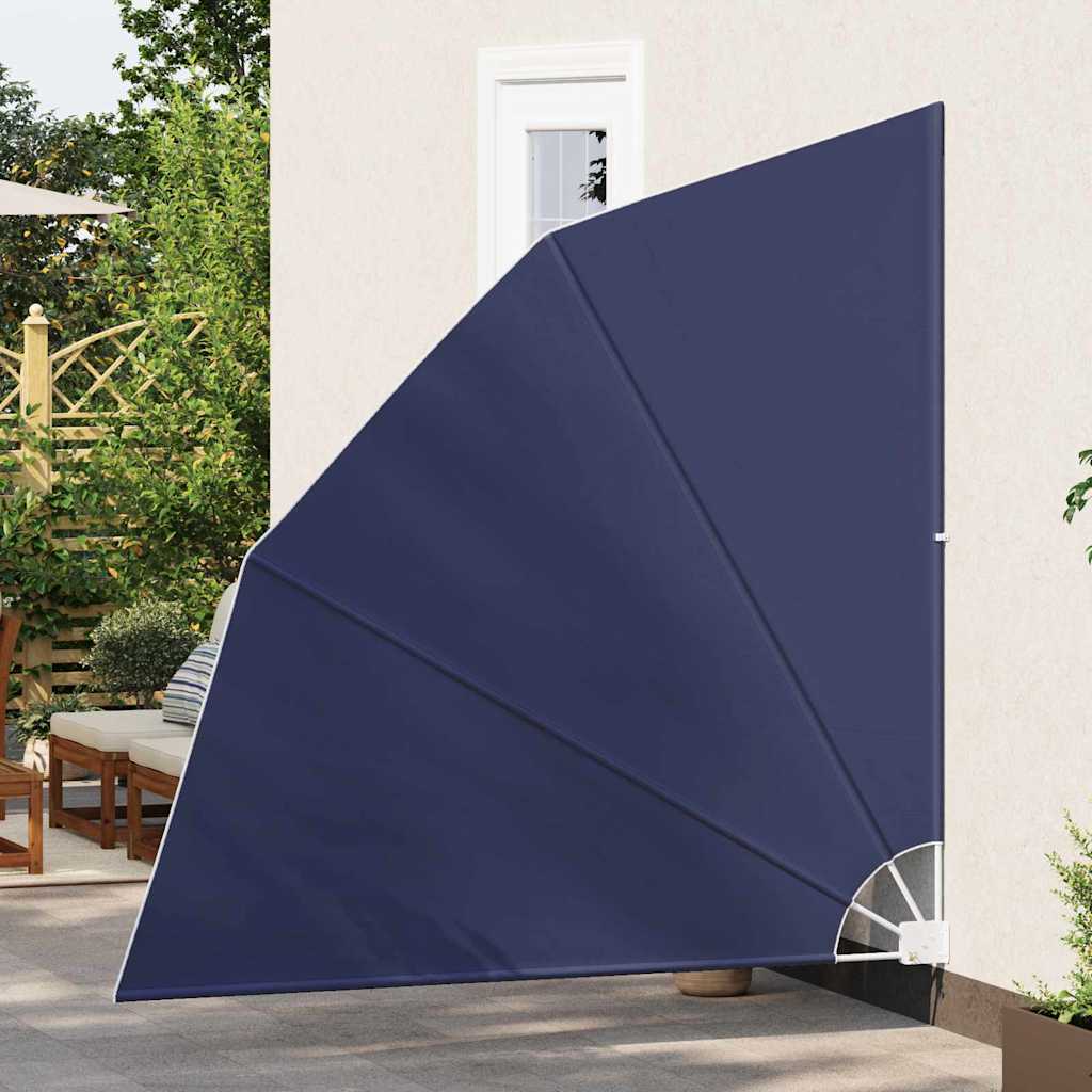 VidaXL brise-vue pour balcon bleu marine 210 x 210 cm polyester