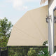 Vidaxxl brise-vue pour balcon beige 210 x 210 cm polyester